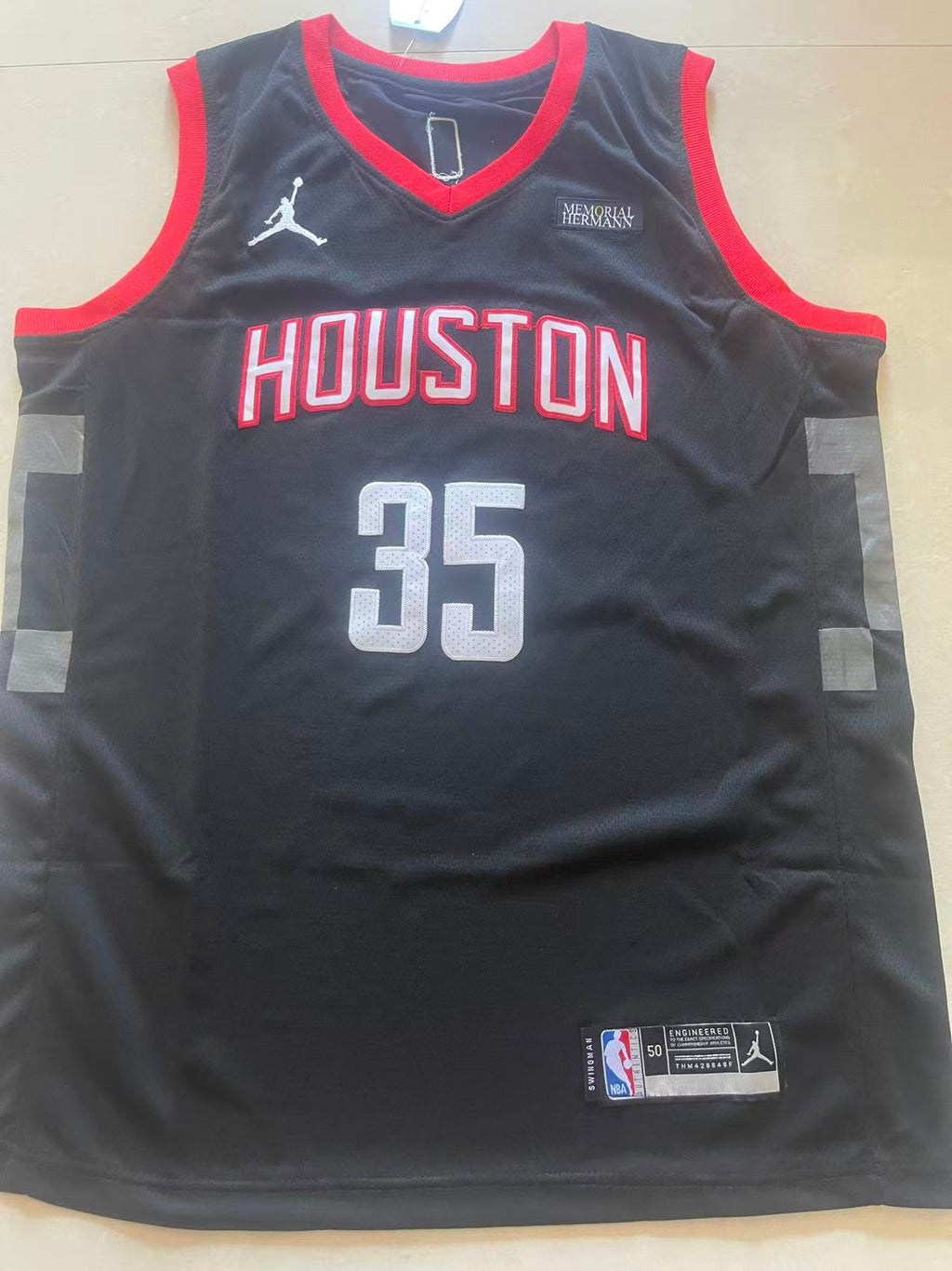 Houston Rockets City Edition Black Hardwood Fan Jersey