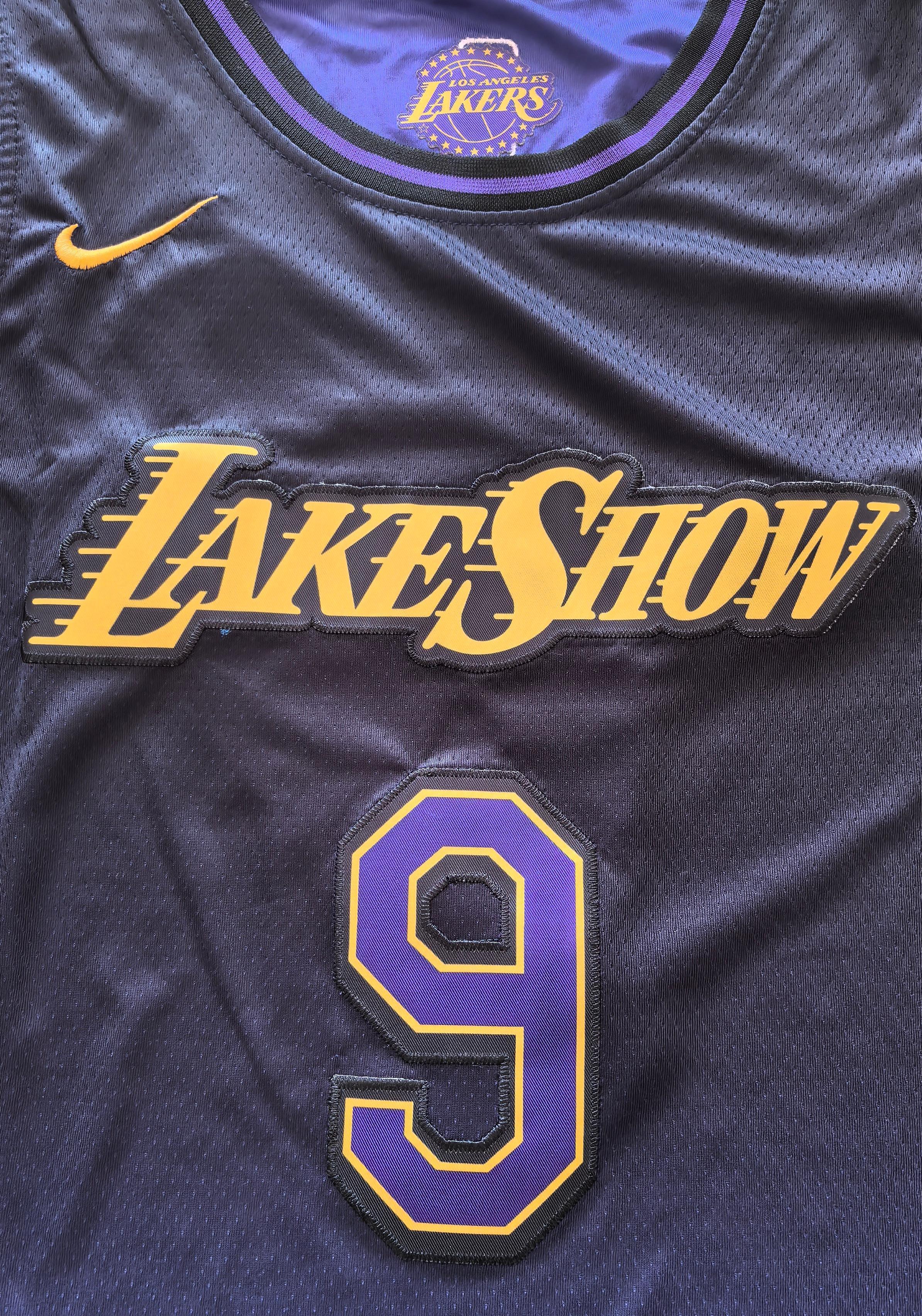 24-25 NBA Los Angeles Lakers #9 Bronny James City Edition Gradient Purple Jersey