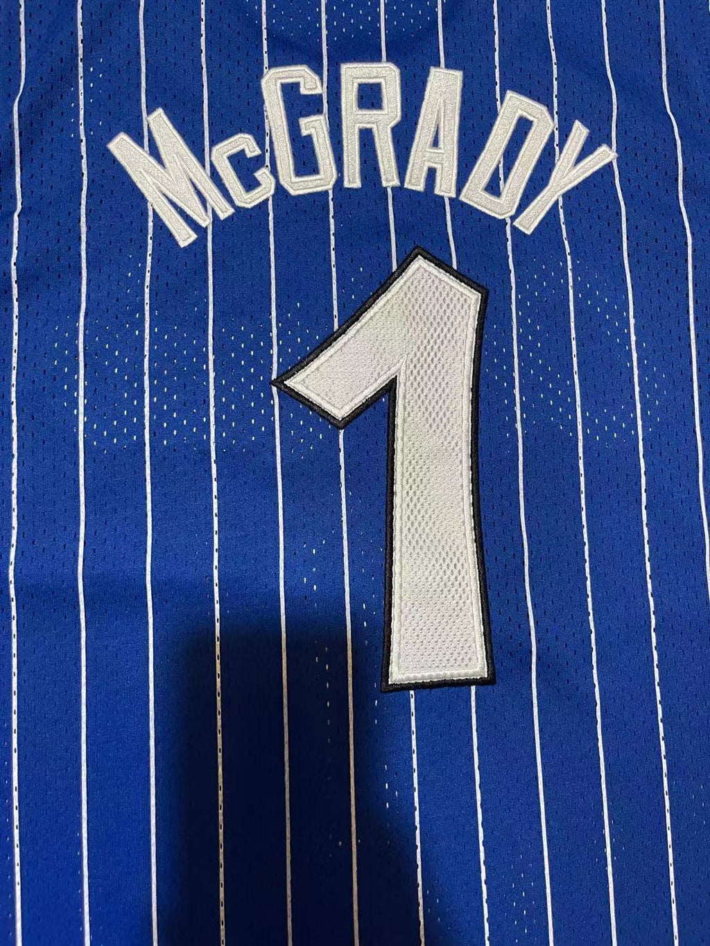 Magic #1 Tracy McGrady Black 75th Anniversary Nike Jersey