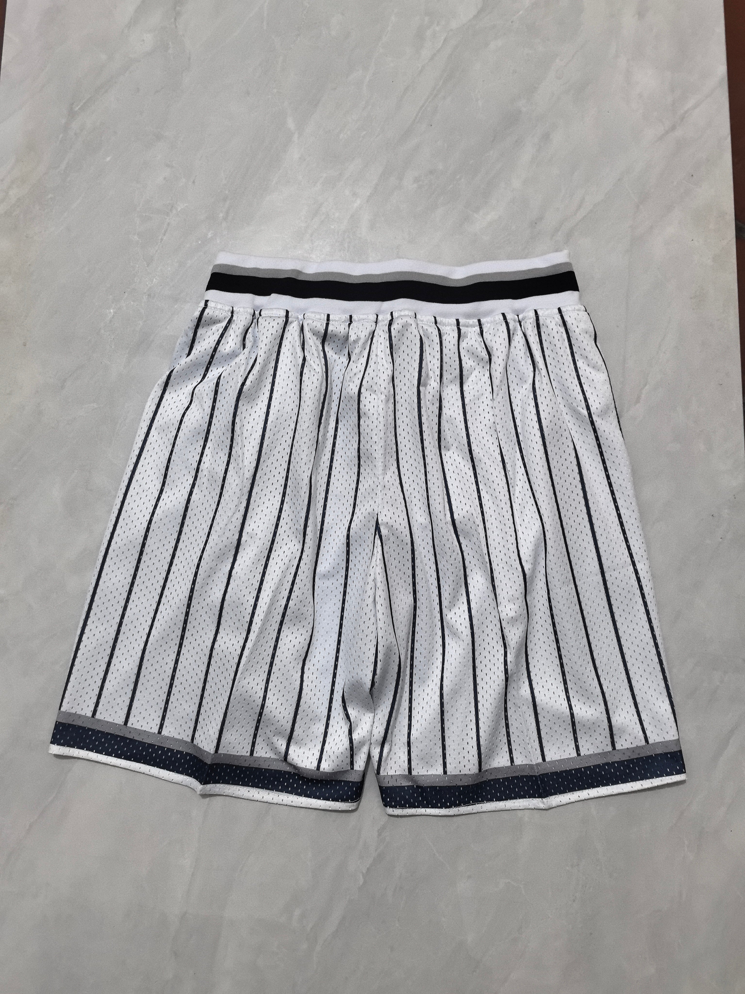 Champion Pinstripe Pocket Shorts – Baseball-Inspired Streetwear