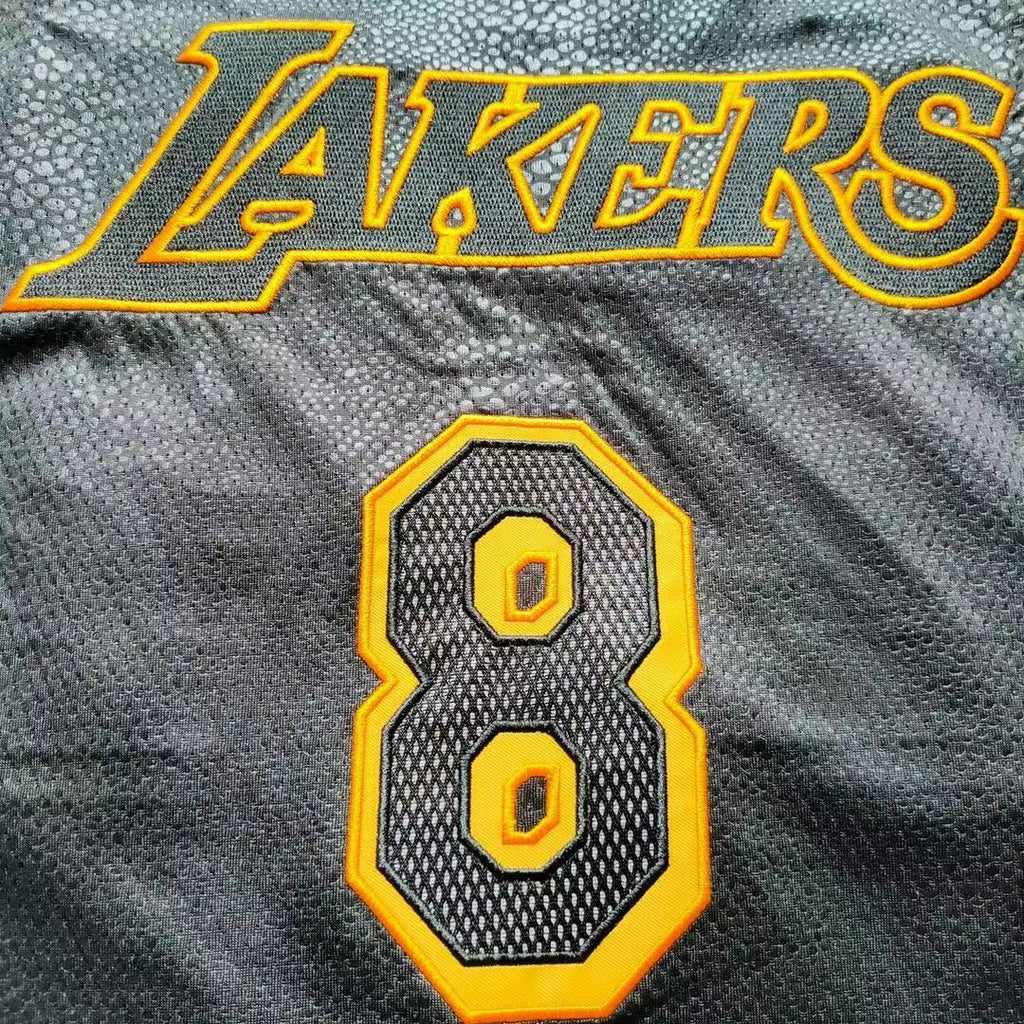 Lakers #8/#24 Snake Print Nike Jersey