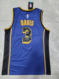 23-24 NBA Los Angeles Lakers #3 Anthony Davis NBA Finals Purple Jersey