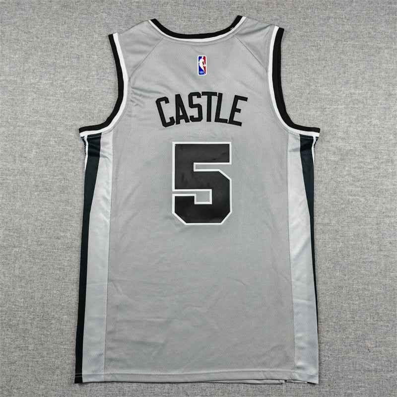San Antonio Spurs 2026 City Edition Gray Statement Jersey