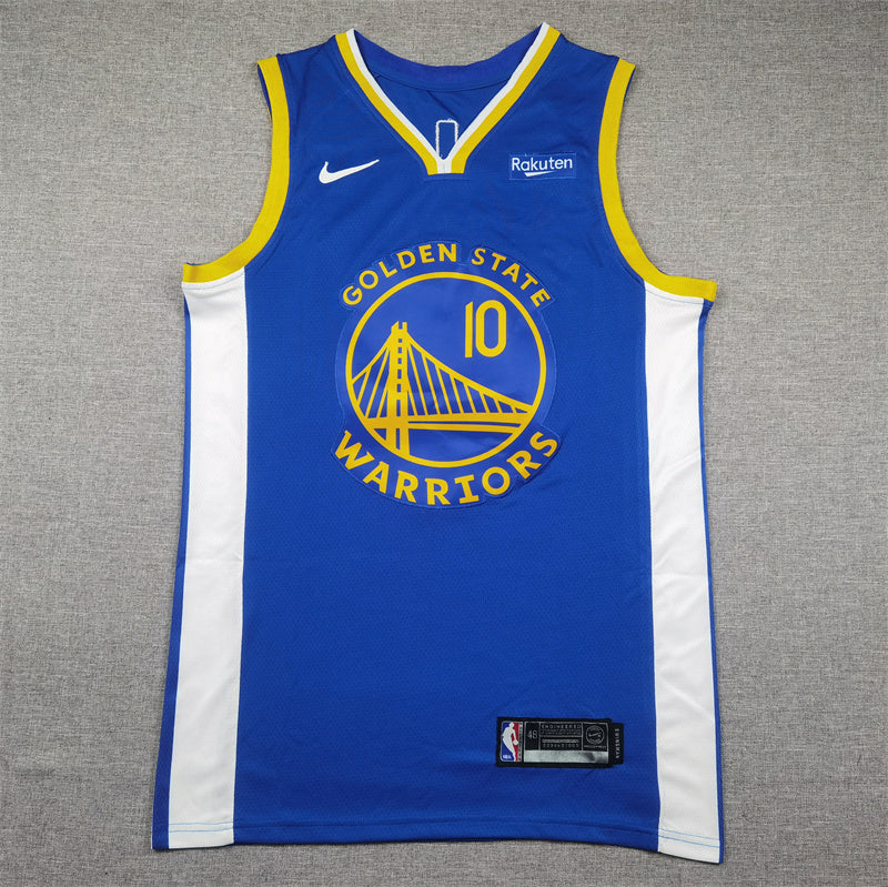 Golden State Warriors #10 Nike Icon Edition Swingman Jersey