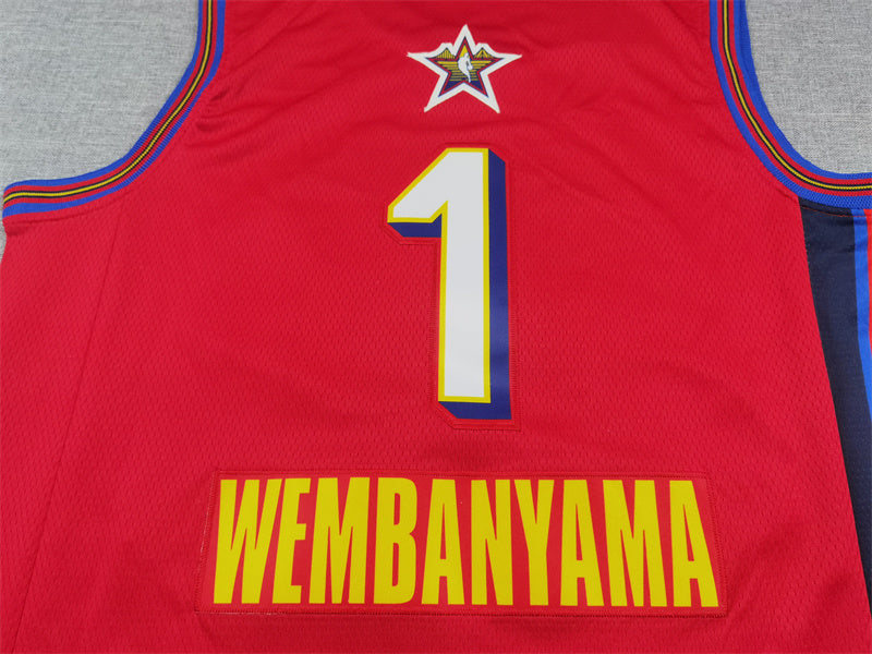 San Antonio Spurs Victor Wembanyama #1 Nike NBA All-Star Swingman Jersey
