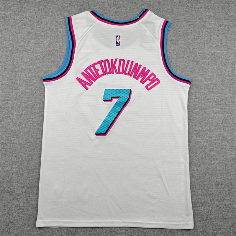 Heat #7 Vice City Edition White Jersey