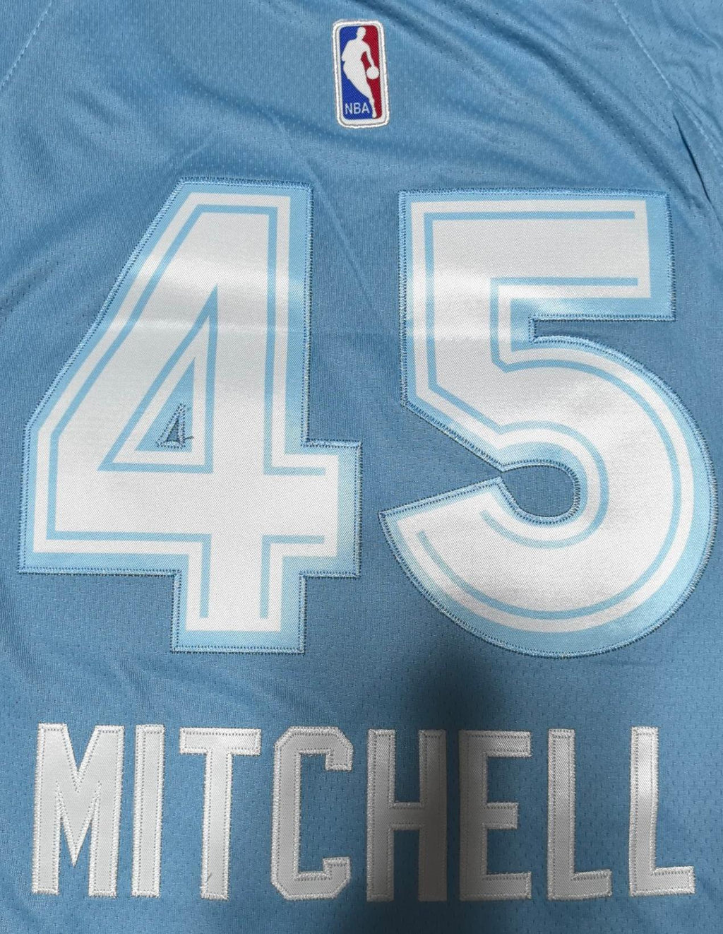 Men's Cleveland Cavaliers Donovan Mitchell #45 Light Blue 2024/25 Swingman Jerseys - City Edition