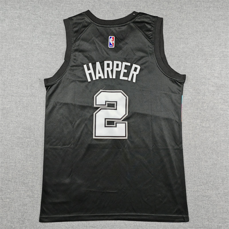 Spurs #2 2026 City Edition Black Jersey