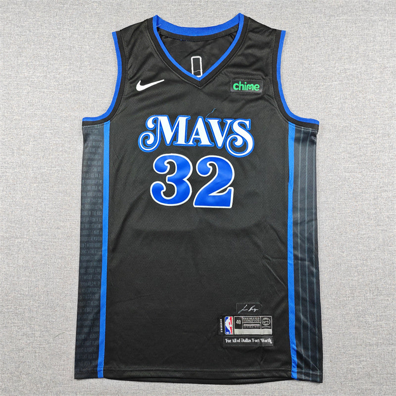 Dallas Mavericks City Edition Black Fan Jersey