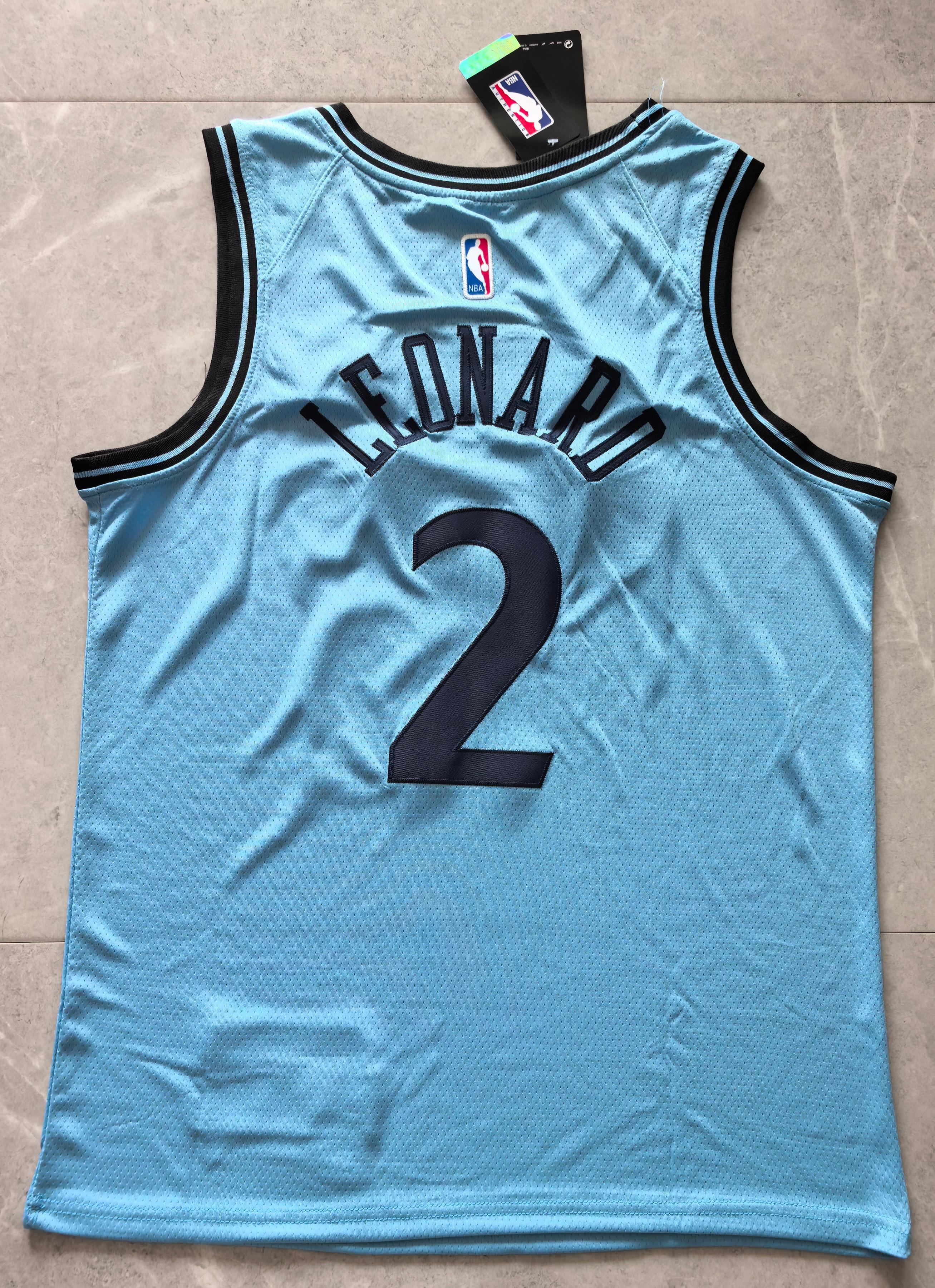 24-25 NBA LA Clippers #2 Kawhi Leonard City Edition Light Blue Jersey