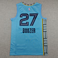 Grizzlies #27 Jaren Jackson Jr. City Edition Light Blue Jersey