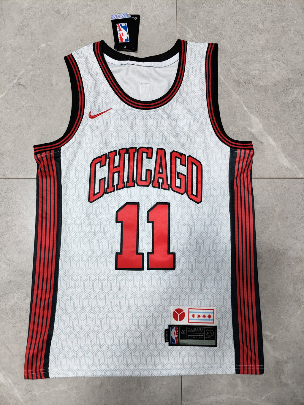 22-23 NBA Chicago Bulls #11 DeMar DeRozan White Jersey