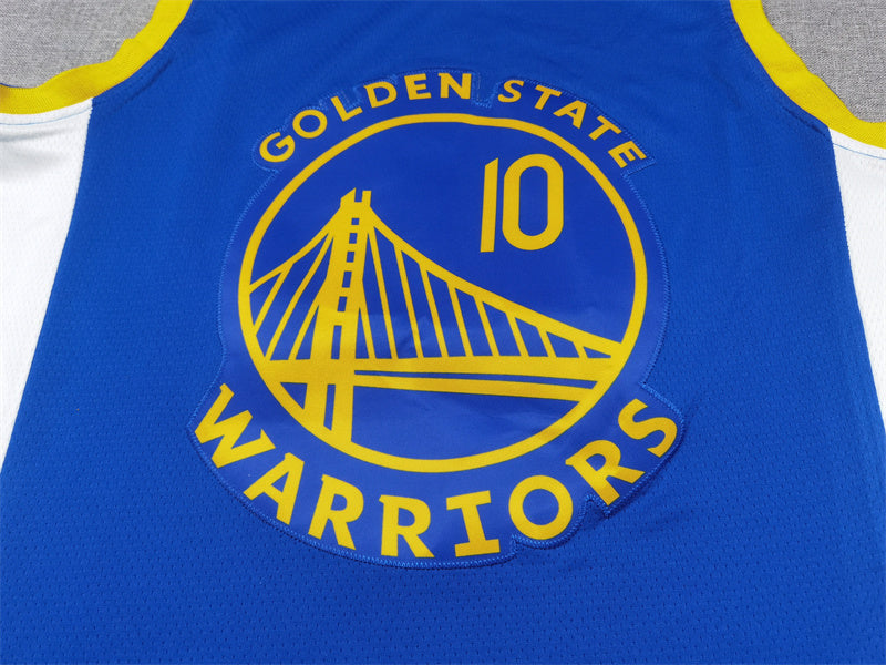 Golden State Warriors #10 Nike Icon Edition Swingman Jersey