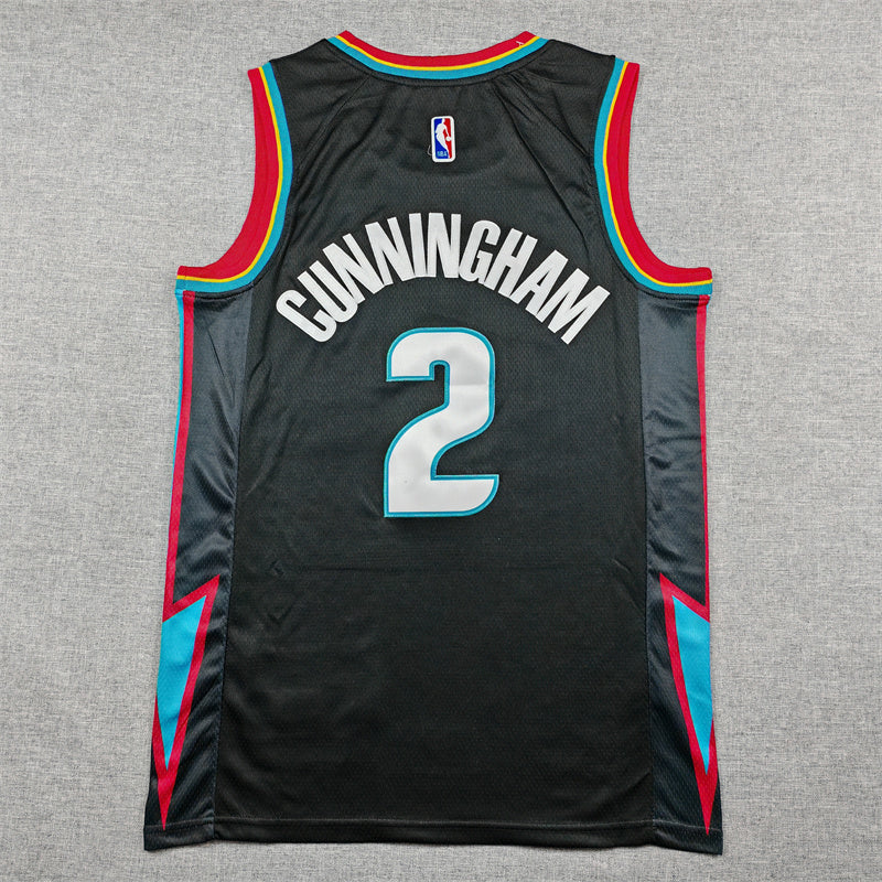 Detroit Pistons City Edition Black Motor City Fan Jersey