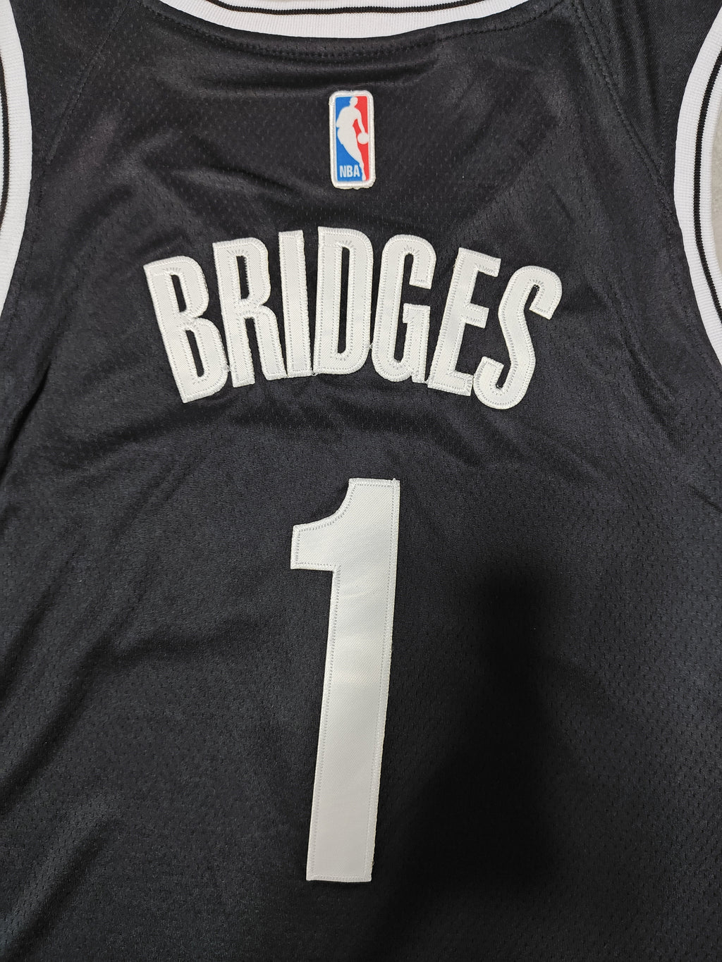 NBA Brooklyn Nets #1 Mikal Bridges Black Jersey