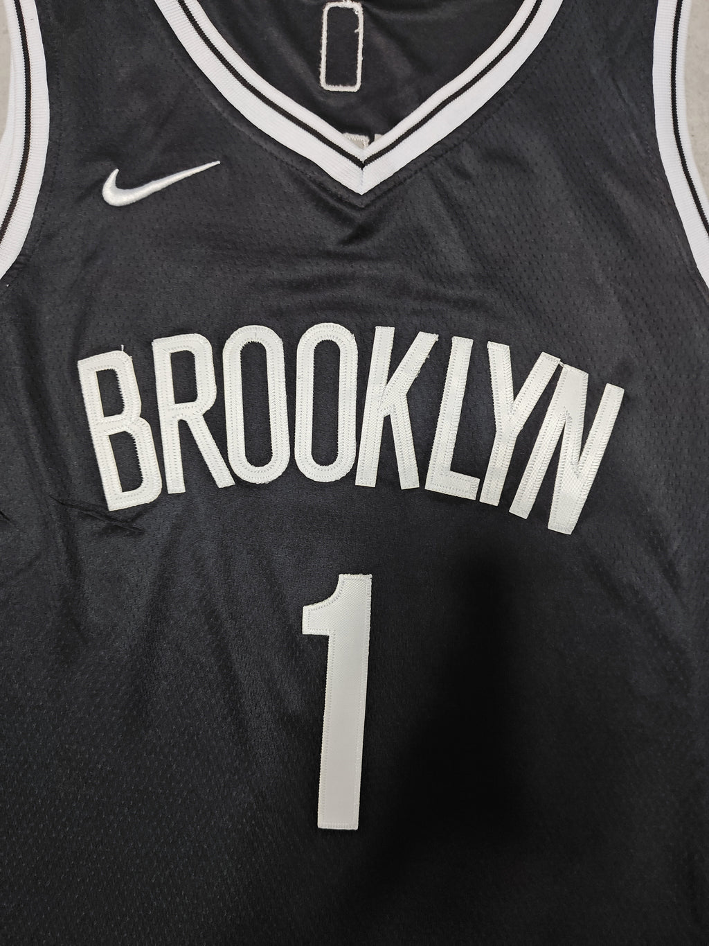 NBA Brooklyn Nets #1 Mikal Bridges Black Jersey
