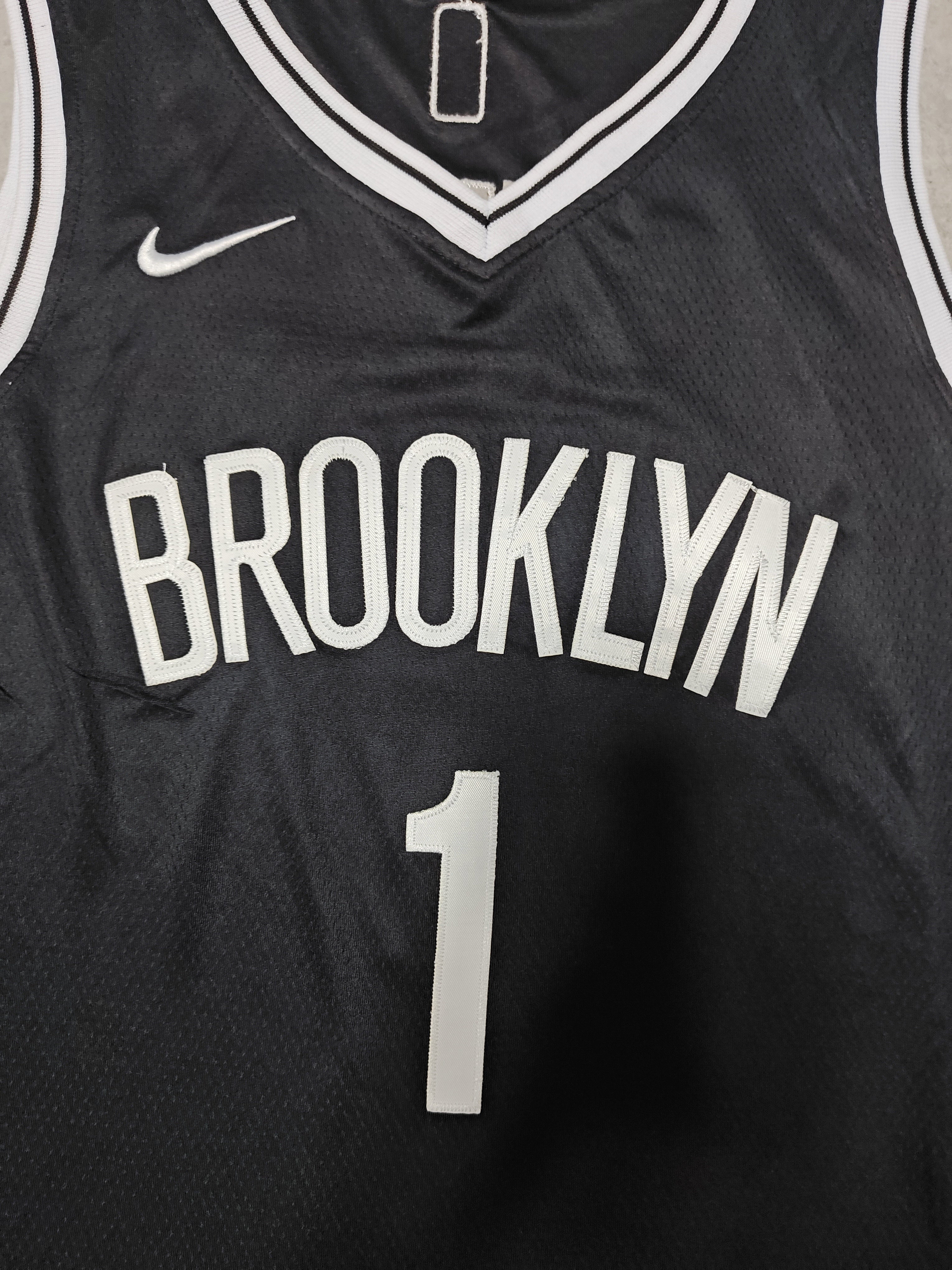 NBA Brooklyn Nets #1 Mikal Bridges Black Jersey