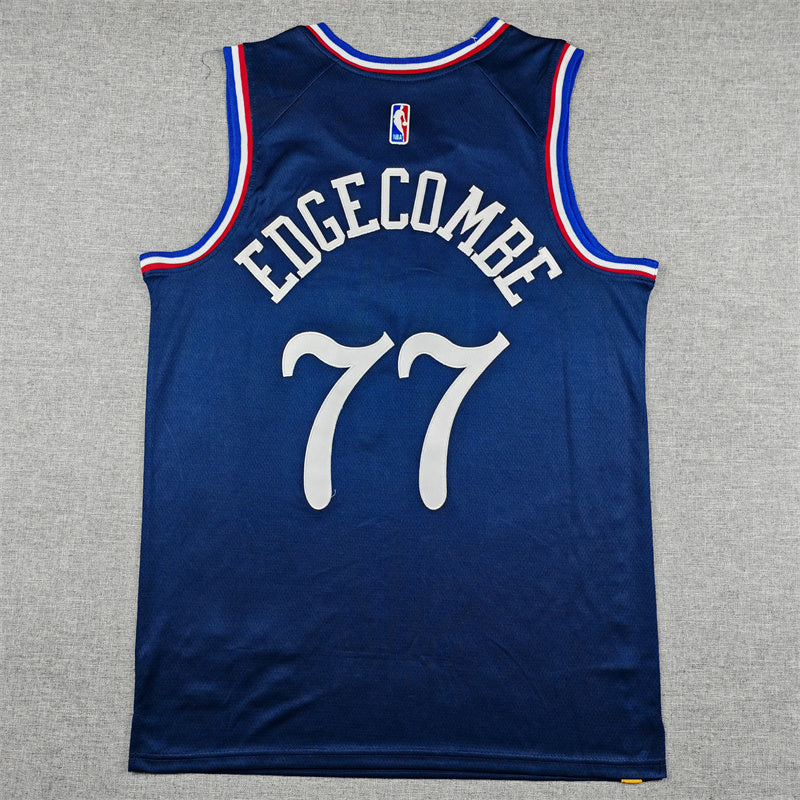 Philadelphia 76ers City Edition Navy Swingman Jersey