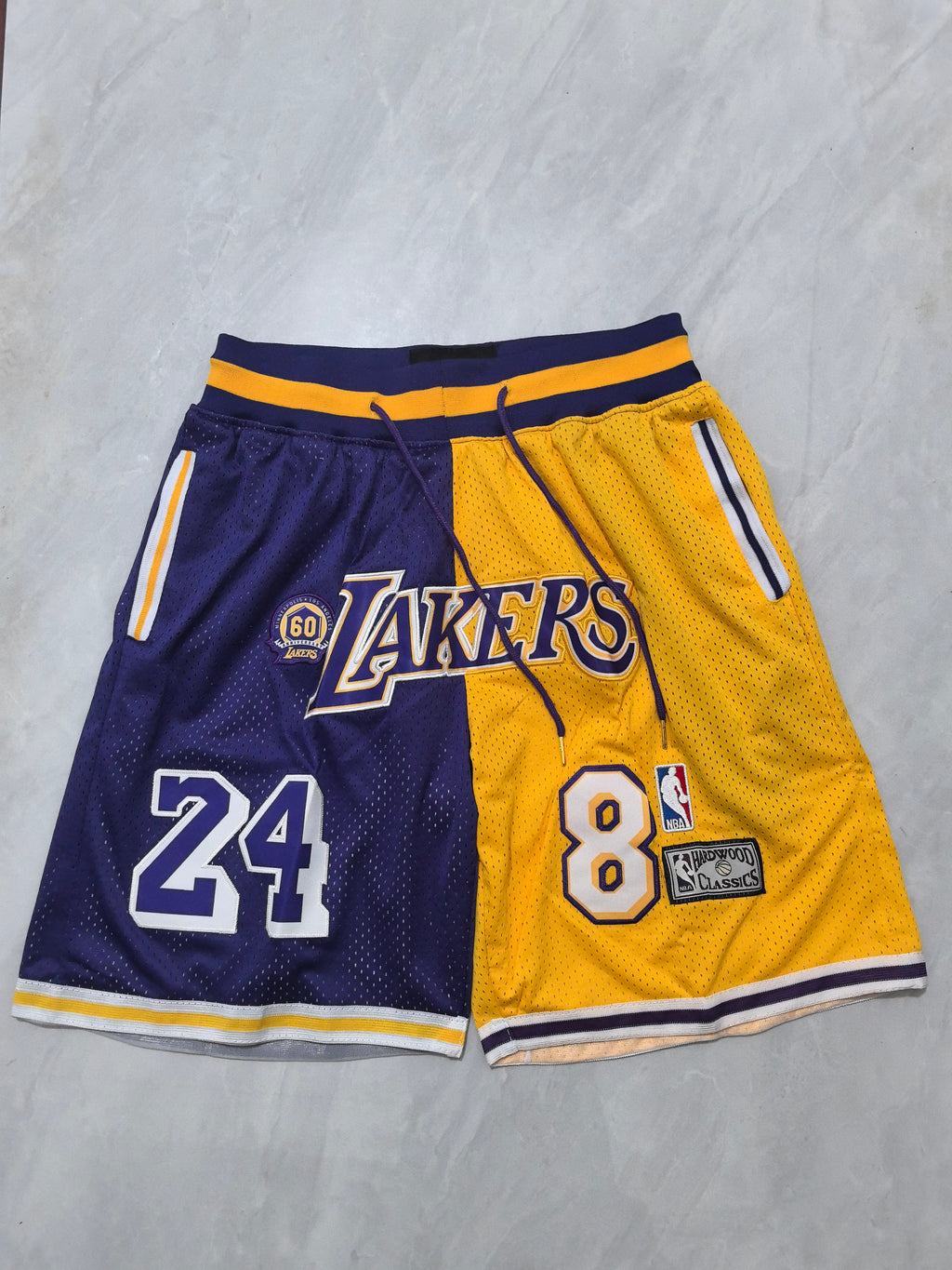 Los Angeles Lakers Retro Yin-Yang Pocket Shorts – Dual Edition