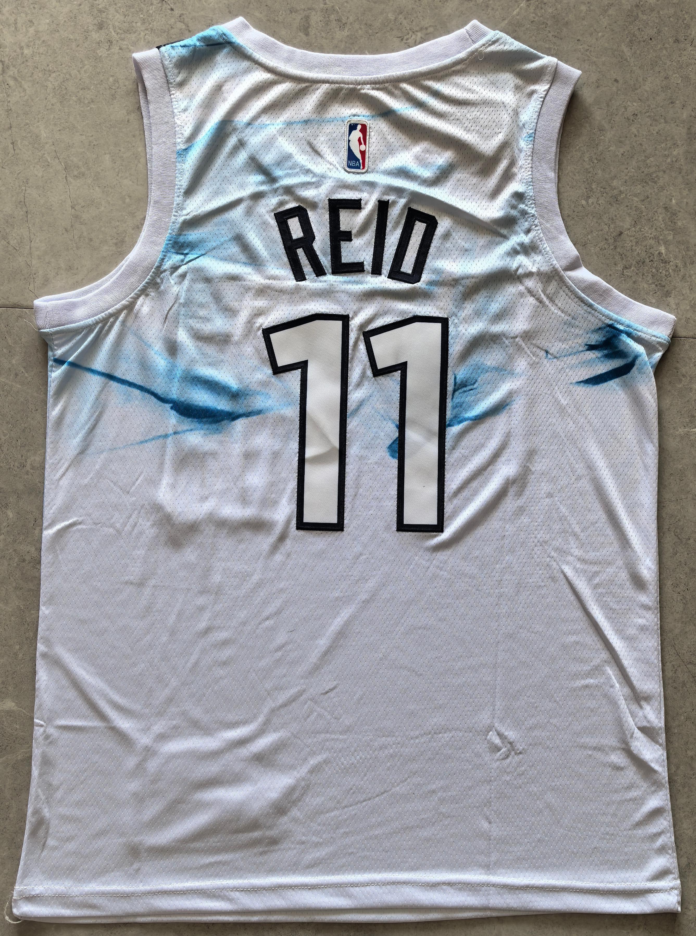 NBA Minnesota Timberwolves #11 Naz Reid City Edition White Jersey