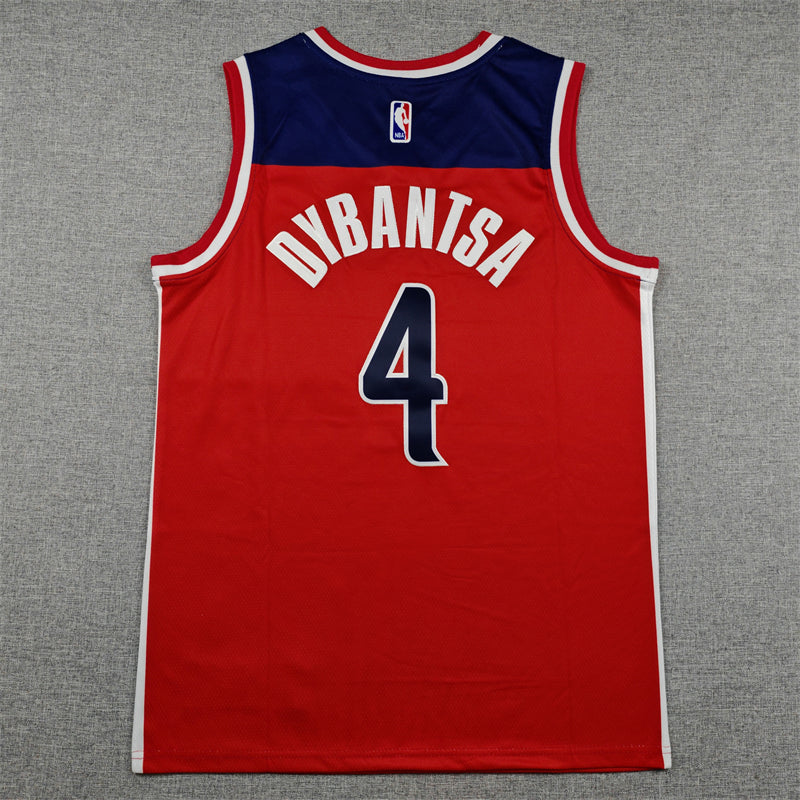 Wizards #4 Statement Edition Red Jersey