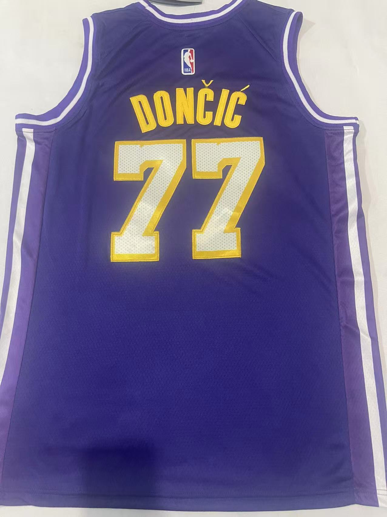 Los Angeles Lakers #77 Nike Icon Edition Jersey – Hollywood Runs Deep