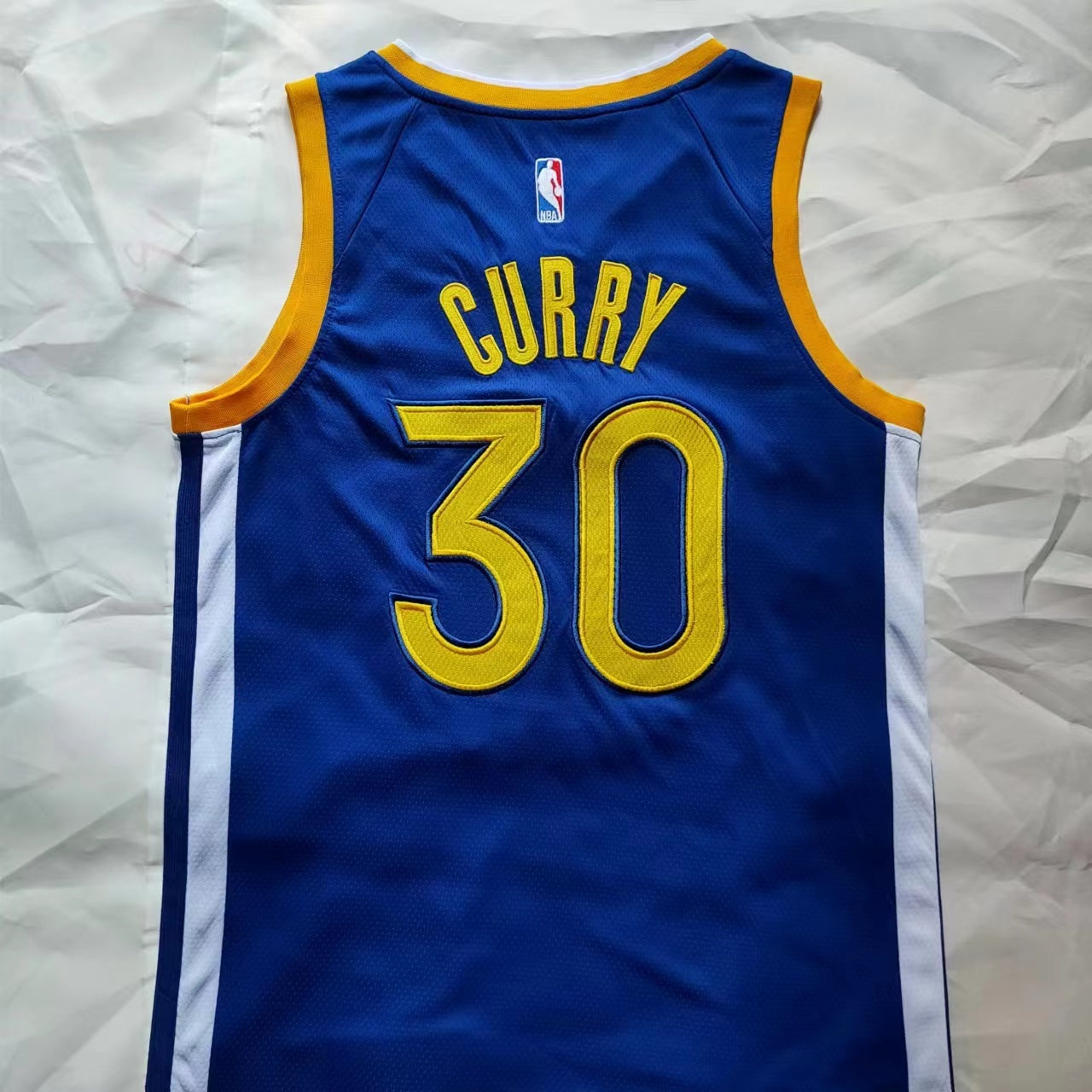 Warriors #30 Stephen Curry Yellow City Edition Nike Connected Jersey