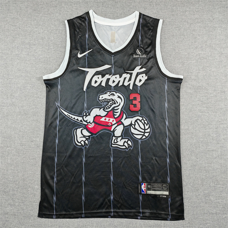 Toronto Raptors City Edition Black Swingman Jersey