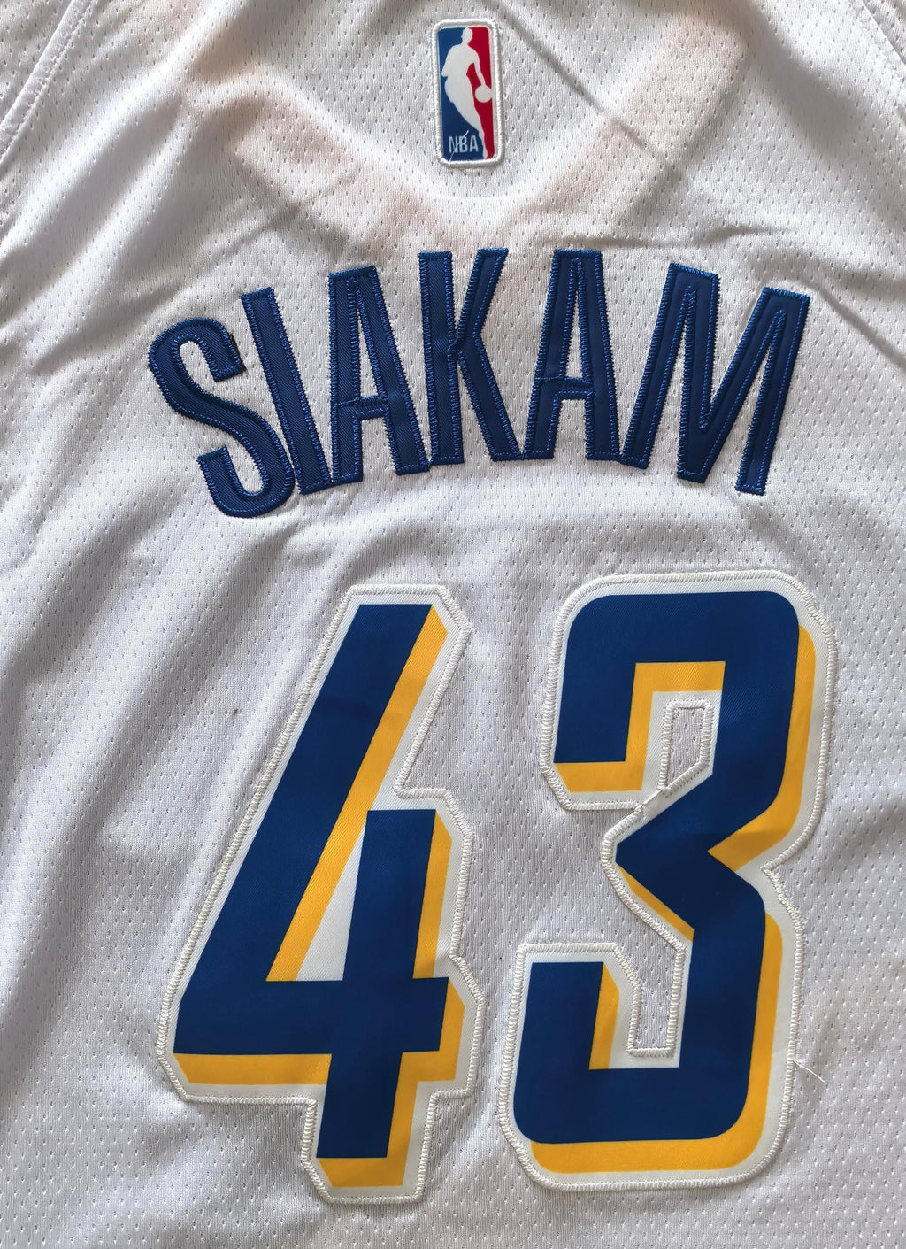 NBA Indiana Pacers #43 Pascal Siakam City Edition White Jersey