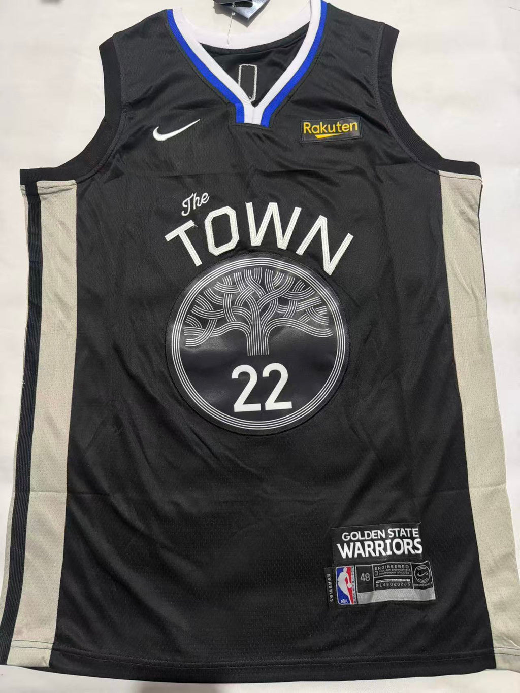 Golden State Warriors Statement Edition Black Swingman Jersey