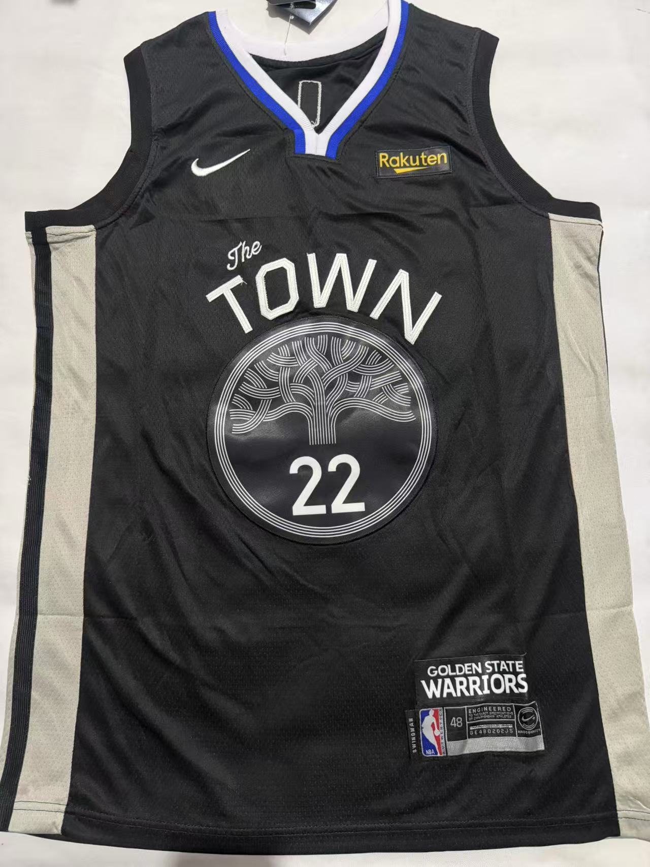 Golden State Warriors Statement Edition Black Swingman Jersey