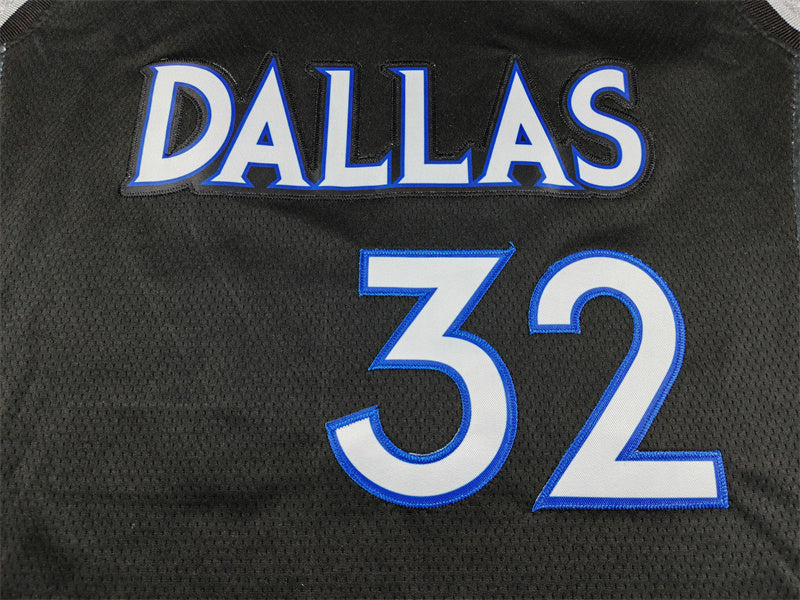 Dallas Mavericks City Edition Black Authentic Jersey