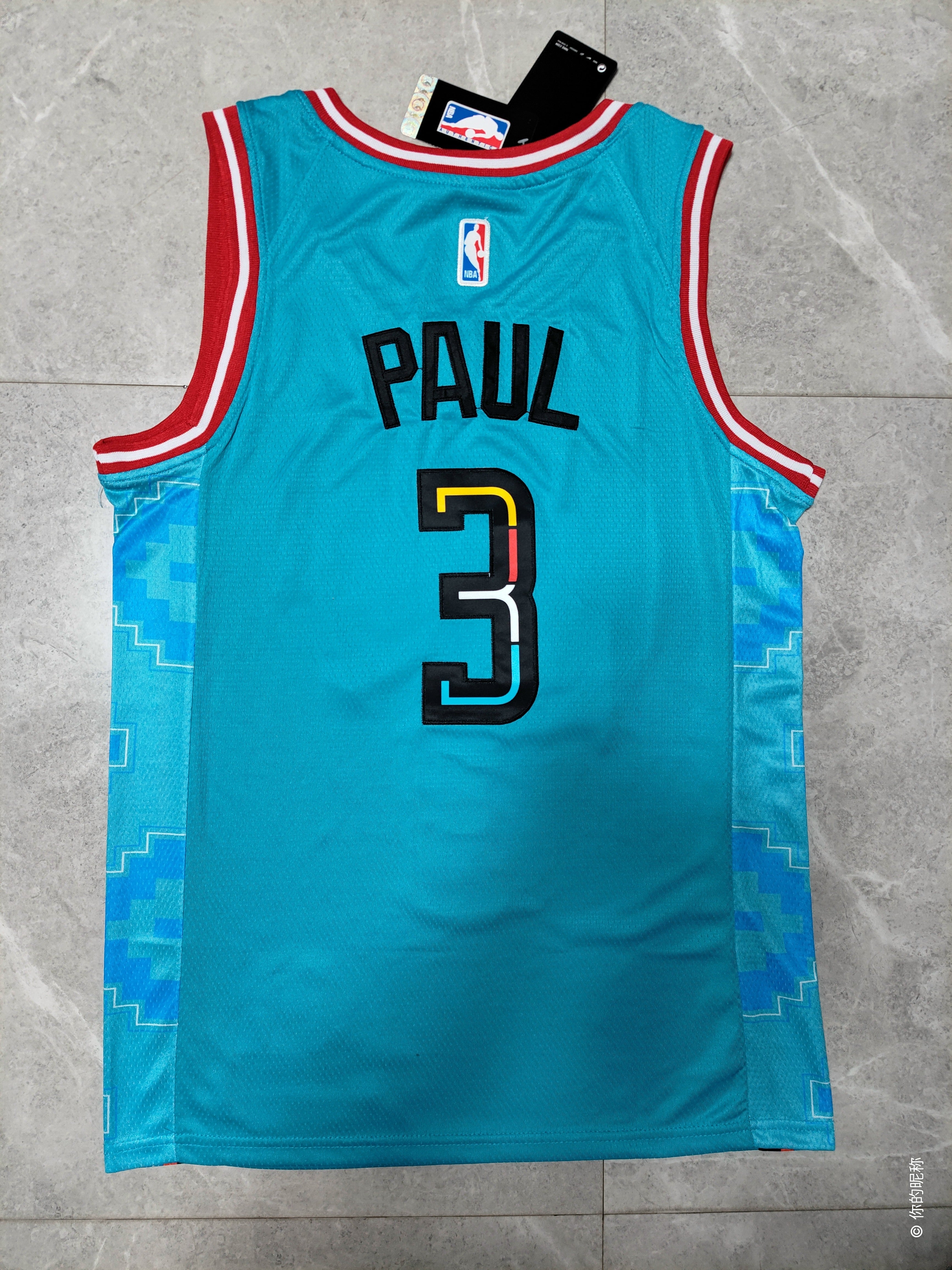 22-23 NBA Phoenix Suns #3 Chris Paul City Edition Turquoise Jersey