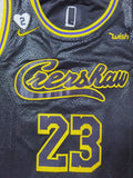 Nike NBA Los Angeles Lakers #23 LeBron James Mamba Mentality City Edition Swingman Jersey – Black