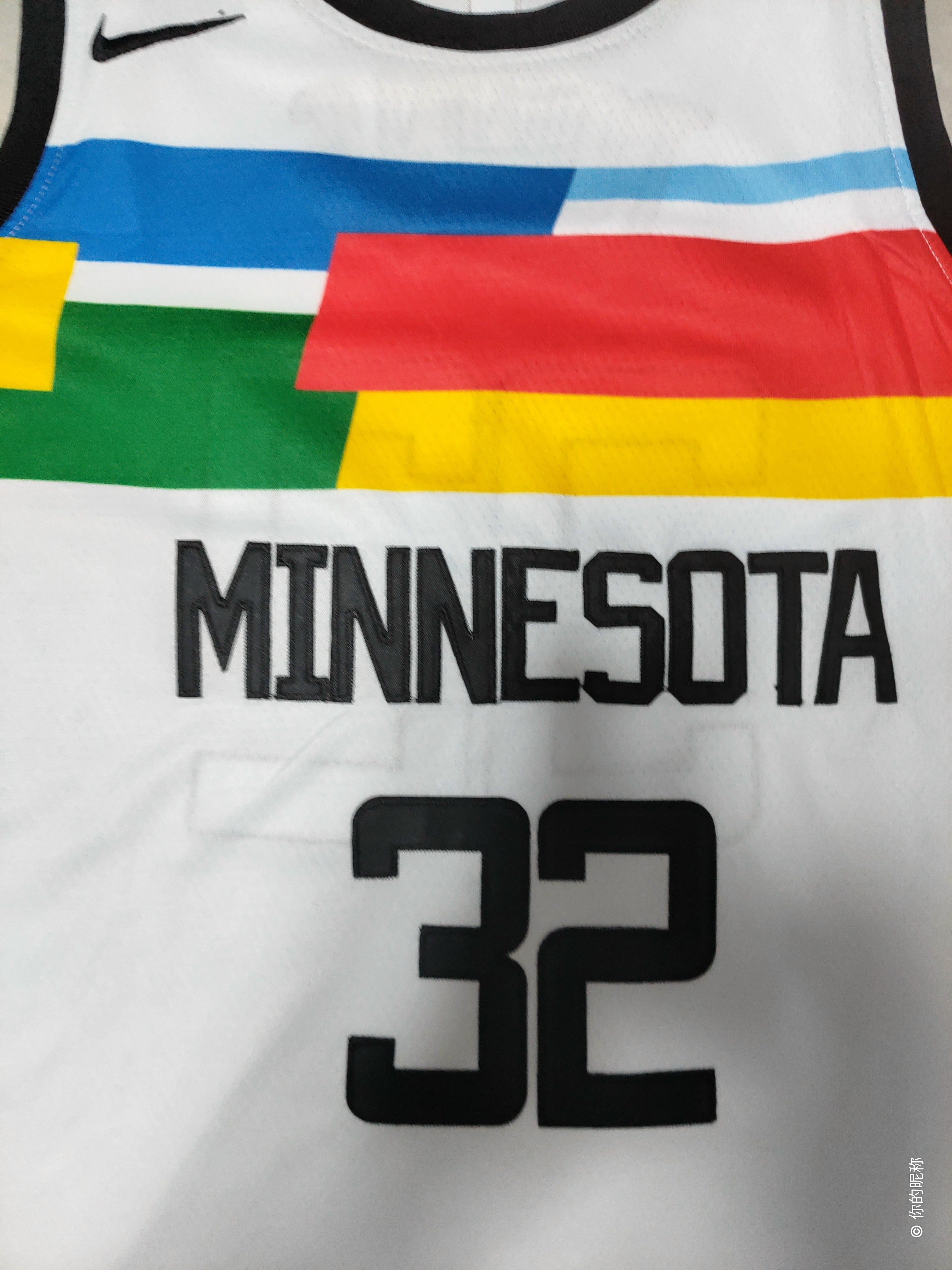 22-23 NBA Minnesota Timberwolves #32 Karl-Anthony Towns City Edition White Jersey