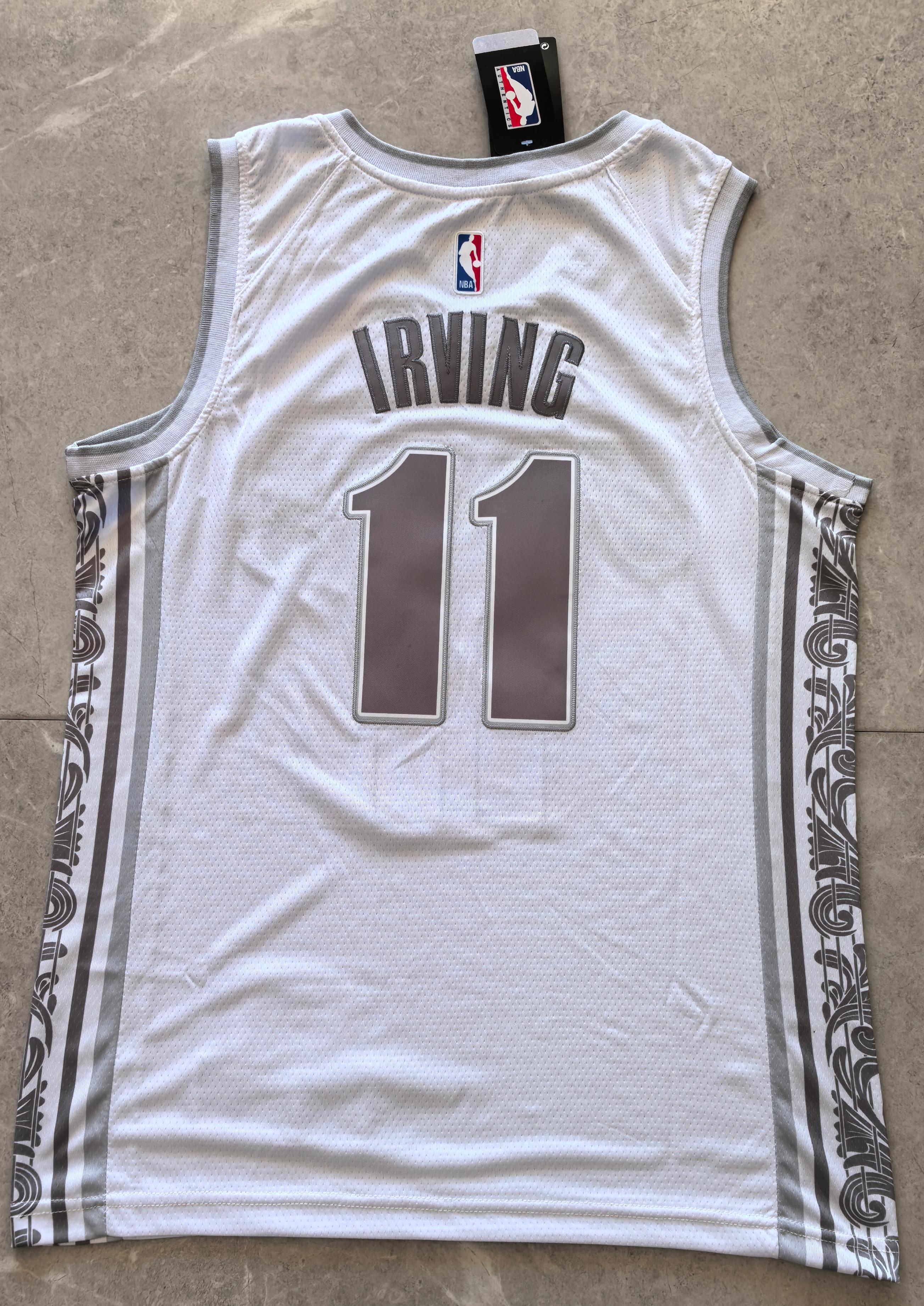 24-25 NBA Dallas Mavericks #11 Kyrie Irving City Edition White Jersey