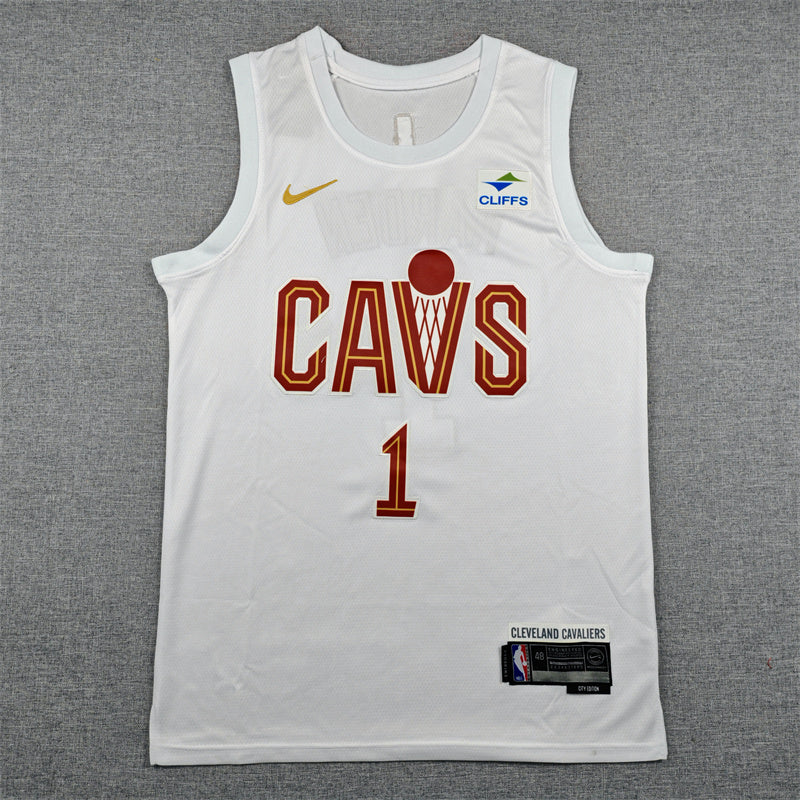 Cleveland Cavaliers Association Edition White Swingman Jersey