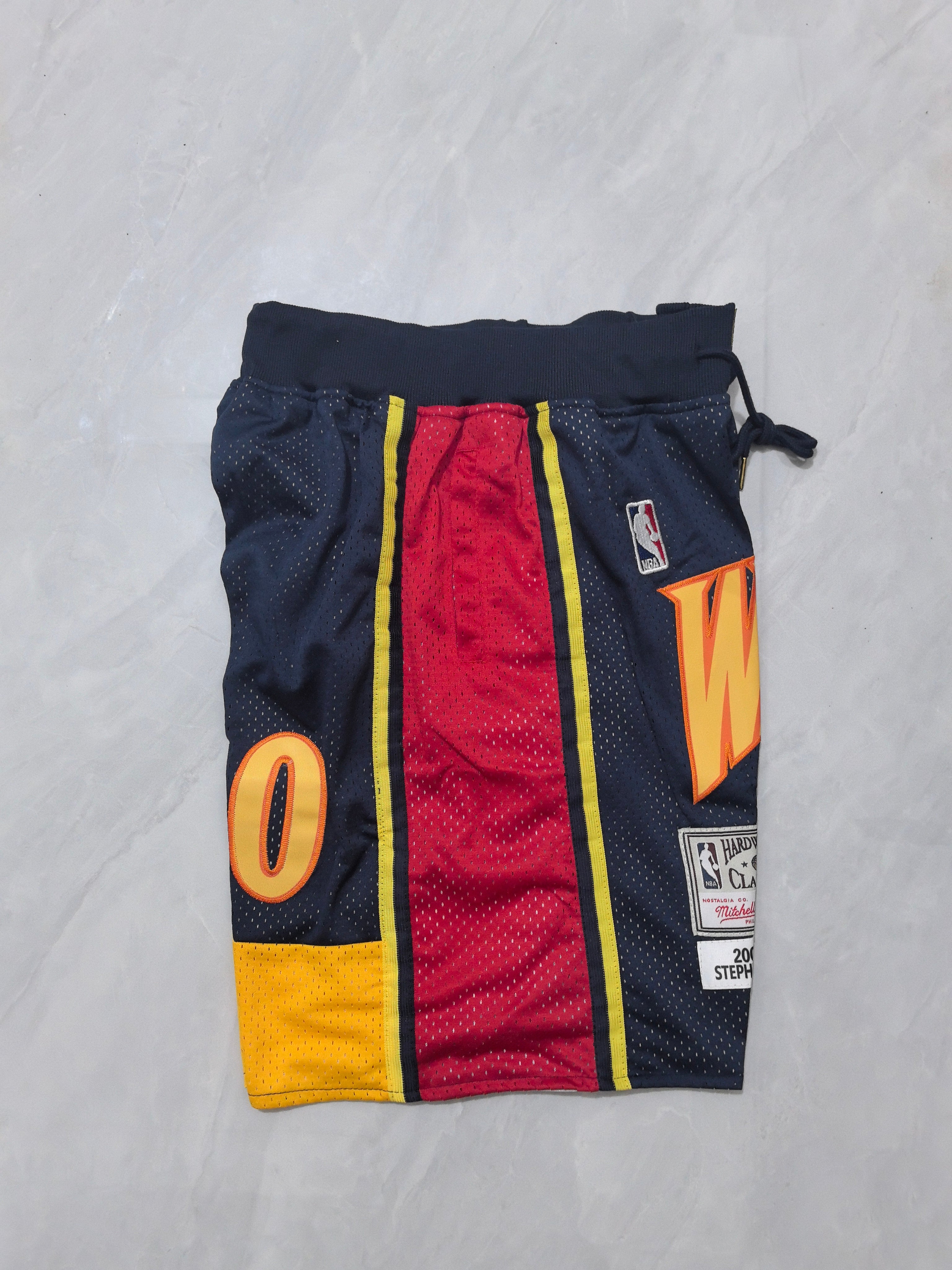 Golden State Warriors Retro Pocket Shorts – Dynasty Edition