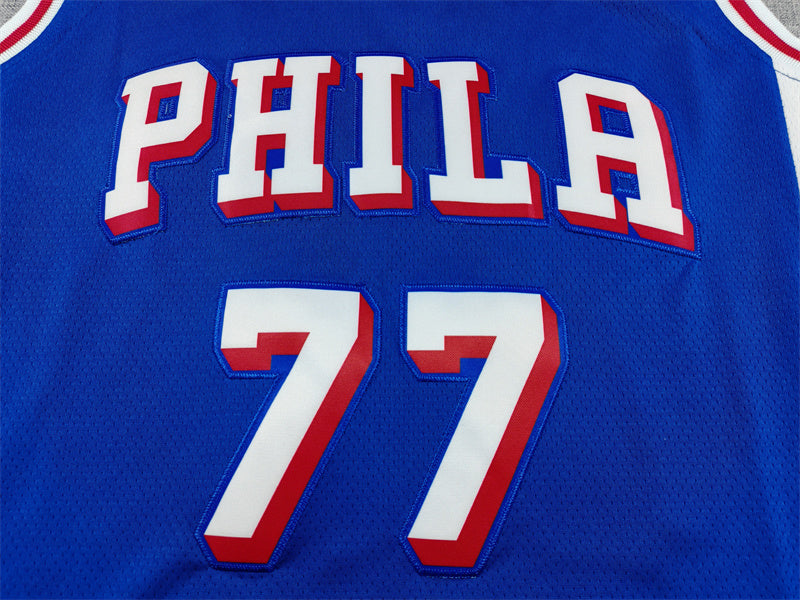 Philadelphia 76ers #77 Nike Icon Edition Jersey – Philly Bold