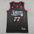 Philadelphia 76ers Statement Edition Black Swingman Jersey