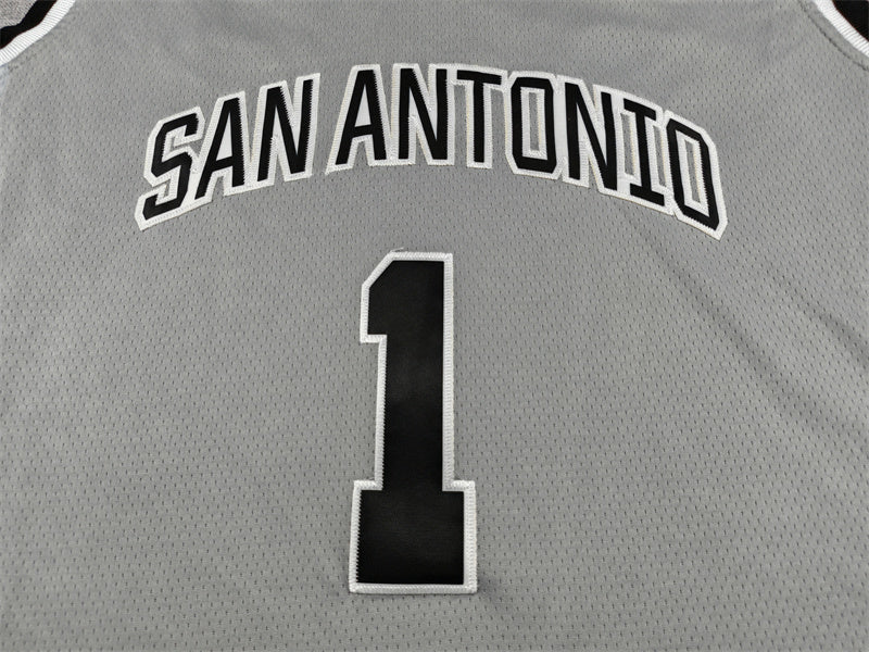 San Antonio Spurs Statement Edition Gray Swingman Jersey