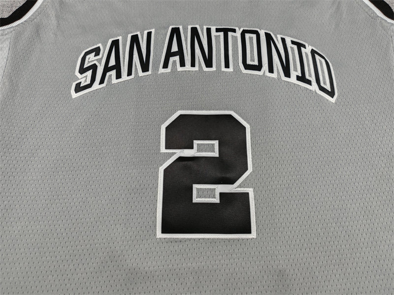 Spurs #2 Statement Edition Gray Jersey 2026