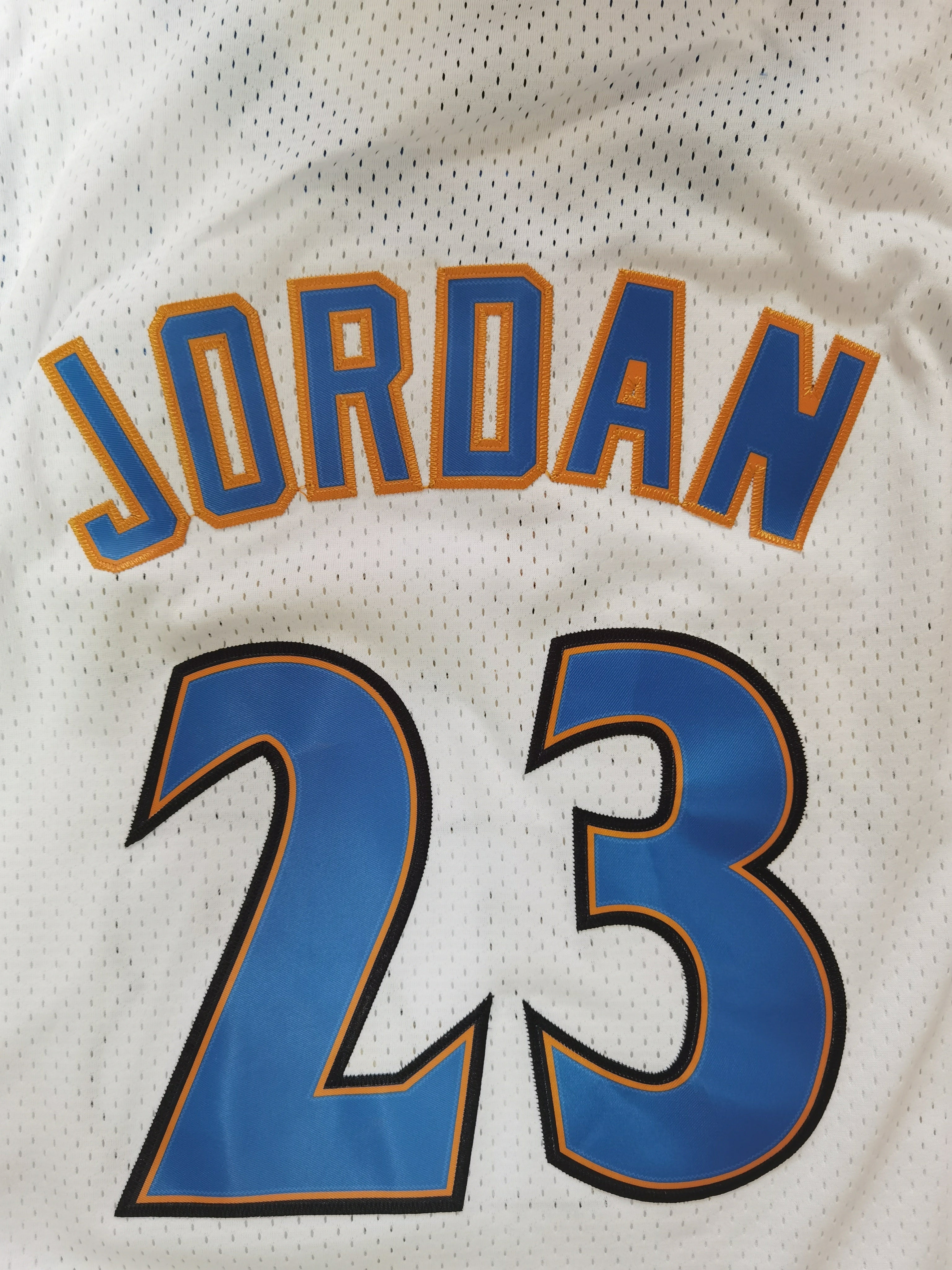 NBA Washington Wizards #23 Michael Jordan Retro White Jersey