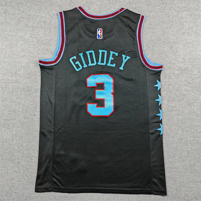Chicago Bulls City Edition Black Swingman Jersey