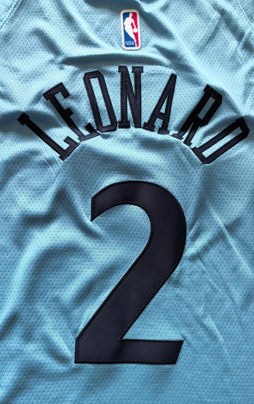 24-25 NBA LA Clippers #2 Kawhi Leonard City Edition Light Blue Jersey