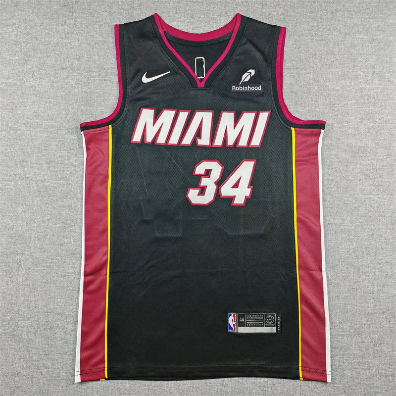 Heat #34 Statement Edition Black Jersey
