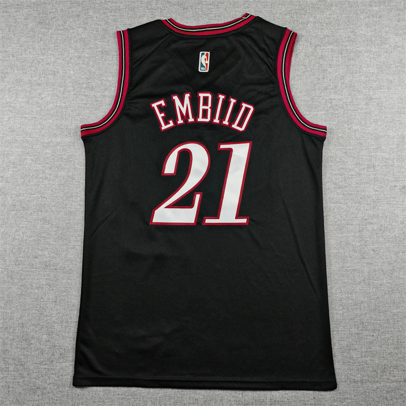 Philadelphia 76ers Classic Edition Black Swingman Jersey