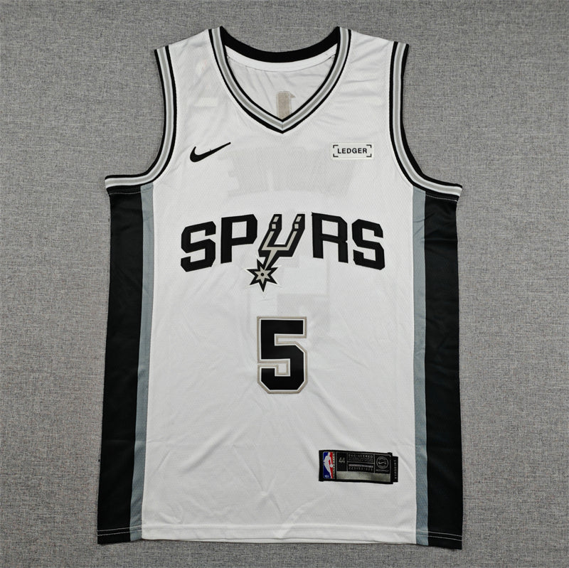 San Antonio Spurs Association Edition White Swingman Jersey