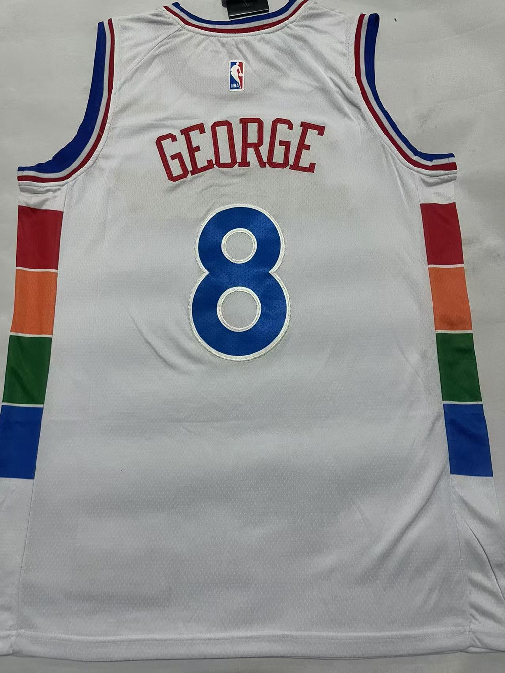 Philadelphia 76ers #8 Nike City Edition Jersey – 2025