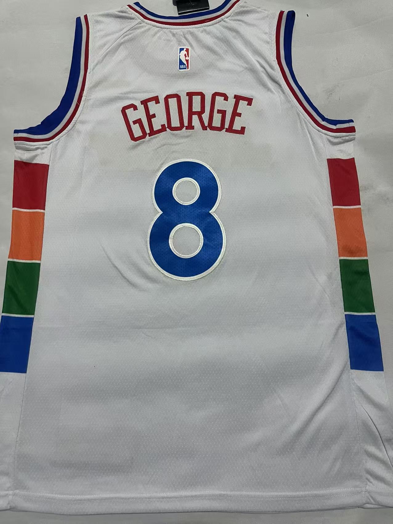 Philadelphia 76ers #8 Nike City Edition Jersey – 2025